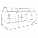 Tunel Ogrodowy Foliowy Szklarnia Na Warzywa PRO Stelaż 25MM 8x3x2M 24M²