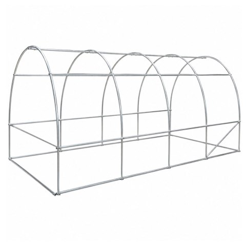 Tunel Ogrodowy Foliowy Szklarnia Na Warzywa PRO Stelaż 25MM 8x3x2M 24M²