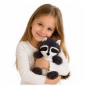 Pluszowa Maskotka Przytulanka Zwierzątko Szop Biało Szary 25 cm