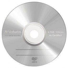 Płyty DVD-RW Verbatim SERL jewel box (5szt)