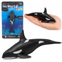 Ryba Gumowa Orka Figurka Rozciągliwa Realistyczna Ssak Morski 17,5 cm