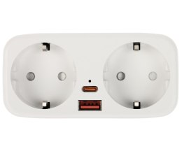 INTELIGENTNE GNIAZDO ELEKTRYCZNE ATLO-WS99EU-TUYA Wi-Fi, Tuya Smart