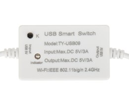 INTELIGENTNY PRZEŁĄCZNIK USB ATLO-SW1TUSB-TUYA Wi-Fi, Tuya Smart