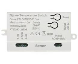INTELIGENTNY PRZEŁĄCZNIK Z POMIAREM TEMPERATURY ATLO-TS5Z-TUYA ZigBee, Tuya Smart ATLO