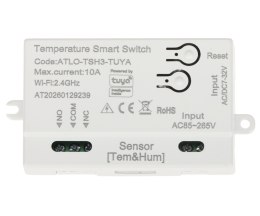 INTELIGENTNY PRZEŁĄCZNIK Z POMIAREM TEMPERATURY I WILGOTNOŚCI ATLO-TSH3-TUYA Wi-Fi, Tuya Smart ATLO