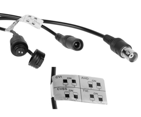 KAMERA WANDALOODPORNA AHD, HD-CVI, HD-TVI, PAL HAC-HDBW1500RA-Z-IL-A-27135-S3-DIP - 5 Mpx 2.7 ... 13.5 mm - MOTOZOOM DAHUA