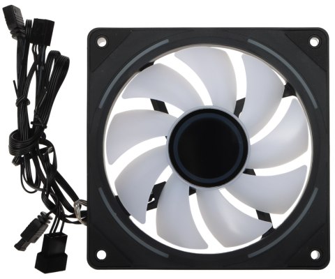 WENTYLATOR S-1200-MIRROR-BLACK 1600 RPM ARGB LOVINGCOOL