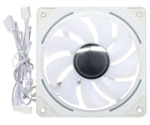 WENTYLATOR S-1200-MIRROR-WHITE 1600 RPM ARGB LOVINGCOOL