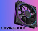 WENTYLATOR S-PRO-120-CD-BLACK 1600 RPM ARGB LOVINGCOOL