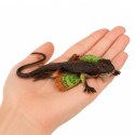 Jaszczurka Agama Błoniasta Gumowa Figurka Rozciągliwa Realistyczna 13 cm