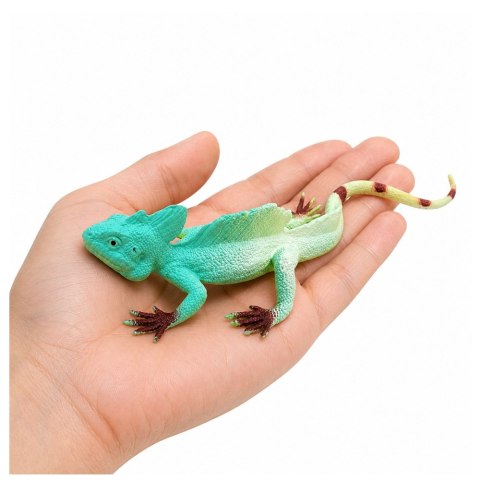 Jaszczurka Agama Żaglowa Gumowa Figurka Rozciągliwa Realistyczna 16 cm