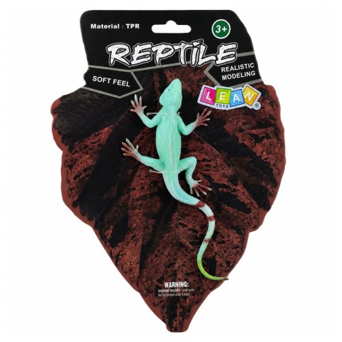 Jaszczurka Agama Żaglowa Gumowa Figurka Rozciągliwa Realistyczna 16 cm