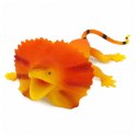 Jaszczurka Kołnierzasta Gumowa Figurka Rozciągliwa Realistyczna 19cm