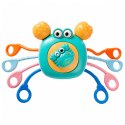Krab Sensoryczny Zabawka Edukacyjna Dla Malucha Grzechotka Gryzak Niebieski