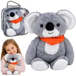 Miś Koala Pluszak Obciążeniowy Terapeutyczny Maskotka 1.3 KG Szary 35 cm