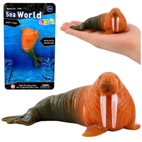 Mors Gumowa Figurka Rozciągliwa Realistyczna Ssak Morski 13 cm