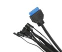 OBUDOWA KOMPUTEROWA LC-360J-BLACK MIDDLE TOWER LOVINGCOOL Lovingcool