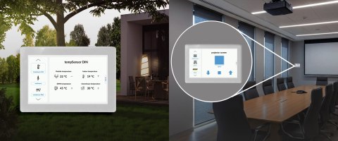 BEZPRZEWODOWY DOTYKOWY PANEL STEROWANIA CONTROL-PANEL-M-W/BLEBOX