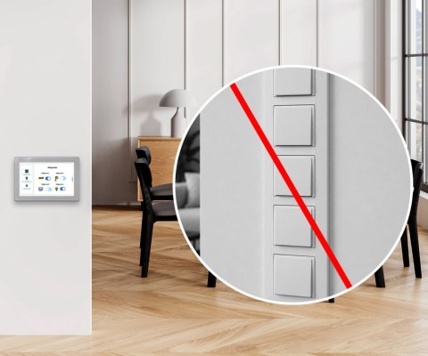 BEZPRZEWODOWY DOTYKOWY PANEL STEROWANIA CONTROL-PANEL-M-W/BLEBOX