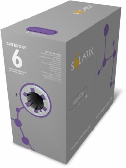 KABEL SKRĘTKA SOLARIX CAT.6 U/UTP LSOH Dca 305m