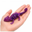 Kameleon Gumowa Figurka Rozciągliwa Realistyczna Fioletowy Gad 14 cm