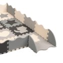 Mata edukacyjna dla dzieci, puzzle 150 x 150 cm z ramką