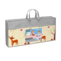 Mata edukacyjna dla niemowląt 180 x 150 cm, las i zwierzęta