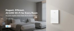 PUNKT DOSTĘPOWY AP1300 WALL Wi-Fi 5 2.4 GHz 5 GHz 300 Mb/s + 867 Mb/s CUDY