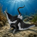 Ryba Gumowa Płaszczka Figurka Rozciągliwa Realistyczna Ryba Oceaniczna 13cm