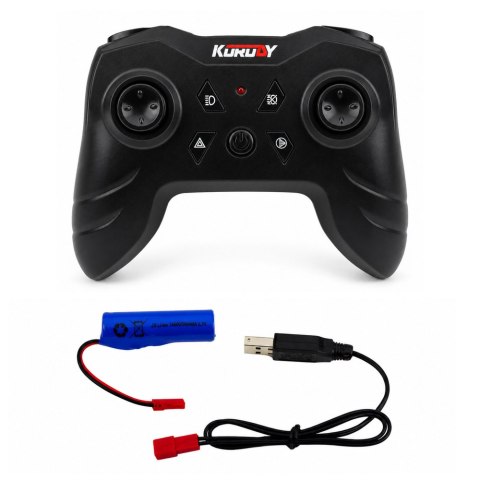 Traktor Rolniczy Z Przyczepą Wywrotką Zdalnie Sterowany RC Zielony 1:24
