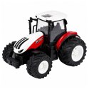 Traktor Rolniczy Z Przyczepą Wywrotką Zdalnie Sterowany Światła Dźwięk 1:24