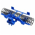 Traktor Z Wałem Rolniczym Zdalnie Sterowany RC Światła Czerwony 1:24