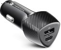 ŁADOWARKA SAMOCHODOWA Forcell Carbon CC50-1A1C 38 W 1x USB-C 1x USB-A PD 3.0 QC 3.0 CZARNA