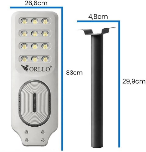 Lampa solarna Orllo 400W z uchwytem