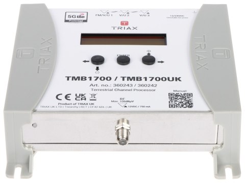 PROGRAMOWALNY WZMACNIACZ WIELOZAKRESOWY TMB-1700/TRIAX TRIAX