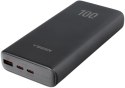Powerbank Veger 20000 mAh 100 W PD QC 3.0 USB-A 2x USB-C czarny