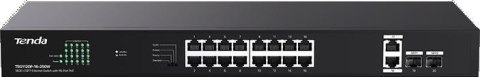 SWITCH POE TENDA TEG1120P-16-250W