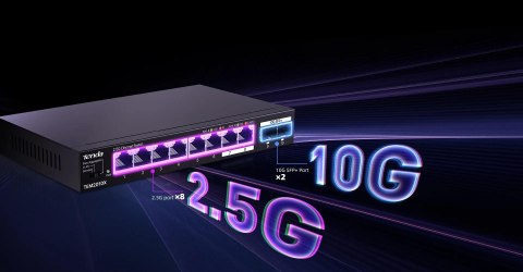 SWITCH TENDA TEM2010X 2,5GE 10GSFP+