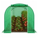 Tunel Ogrodowy Foliowy Szklarnia Na Warzywa PRO Stelaż 25MM 10x4x2M 40M²
