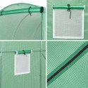Tunel Ogrodowy Foliowy Szklarnia Na Warzywa PRO Stelaż 25MM 10x4x2M 40M²
