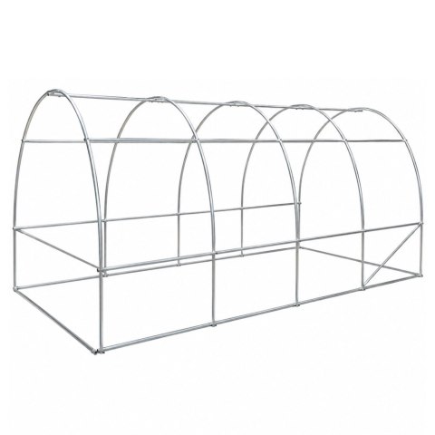 Tunel Ogrodowy Foliowy Szklarnia Na Warzywa PRO Stelaż 25MM 10x4x2M 40M²