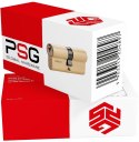 Wkładka PSG 63.63535.MM bębenkowa mosiężna 35/35, kolor mosiądz