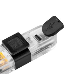 Komplet lamp rowerowych Rebel (z przewodem USB typu C)