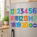 Puzzle Magnetyczne Działania i Liczby Działania Magnesy Edukacyjne 26 el.