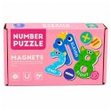 Puzzle Magnetyczne Działania i Liczby Działania Magnesy Edukacyjne 26 el.