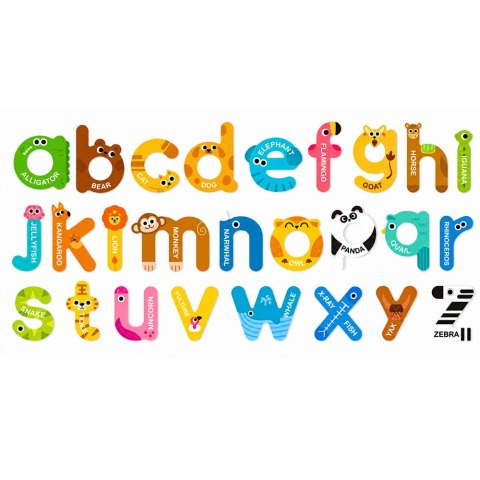 Puzzle Magnetyczne Literki Edukacyjne Magnesy Na Lodówkę Tablice 26 el.