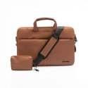 TORBA NA LAPTOP 15,6" Forcell F-Protect URBAN STYLE brązowa