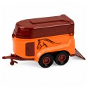 Traktor z Przyczepą Do Transportu Konia Figurka Światła Dźwięki 3 el.