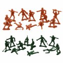 Zestaw Wojskowy Militarny Żołnierzyki Pojazdy Statki Myśliwce Baza 54 el.