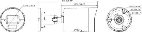 Kamera IP Hikvision 12MP DS-2CD20126G3-IUY SL 2.8mm eF BLACK